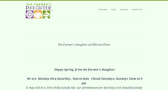 Desktop Screenshot of farmersdaughterauburn.com